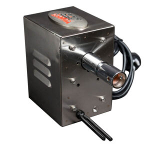 Spit Roaster Rotisserie Electric Motor - 30kg Stainless Steel (240v) - Flaming Coals