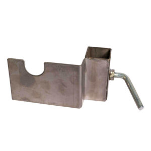Stainless Steel Skewer Support Bracket - 25mm x 25mm post