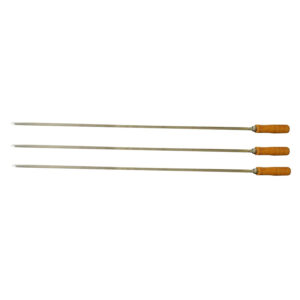Cyprus Spit Roast Skewer- 10mm x 750mm- 3x - Flaming Coals