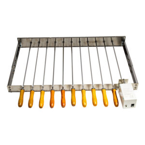 Kebab Skewers Attachment for BBQ - Stainless Steel